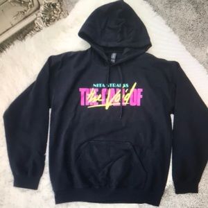 Nita strauss neon wolf hoodie size medium new without tags poly cotton